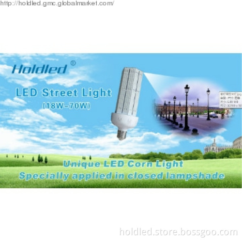 CE&RoHS using in air tight fixtures 70W led corn light street lamp